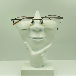 Calvin Klein Oval Glasses Frames